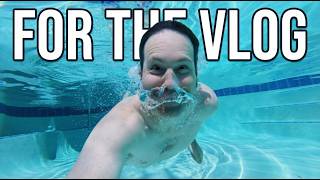 I Got in the FREEZING Pool… For the Vlog