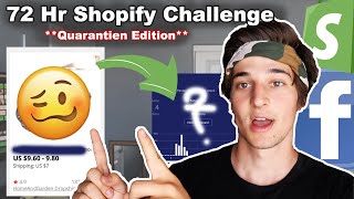 72 Hour Shopify Drop-shipping Challenge - Quarantine Products