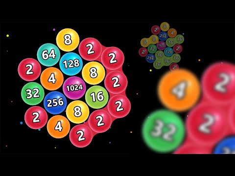 2048 Games: 2048 FIDGET MERGE 3D