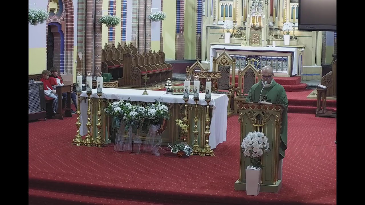 Live webcam view of Assumption of Mary Church in Bielawa