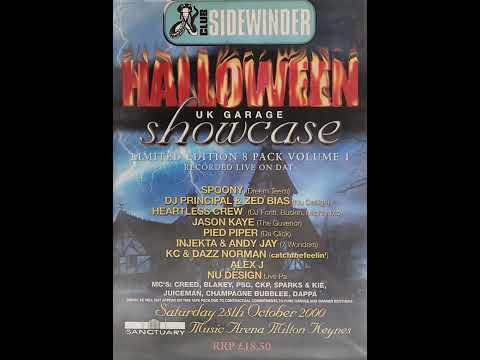 Kc & Daz Norman B2B Injekta & Andy Jay - Sidewinder - Halloween Showcase (28.10.2000)