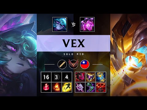 Vex Mid vs Vel'Koz: Triple Kill, Legendary - TW Grandmaster Patch 14.23