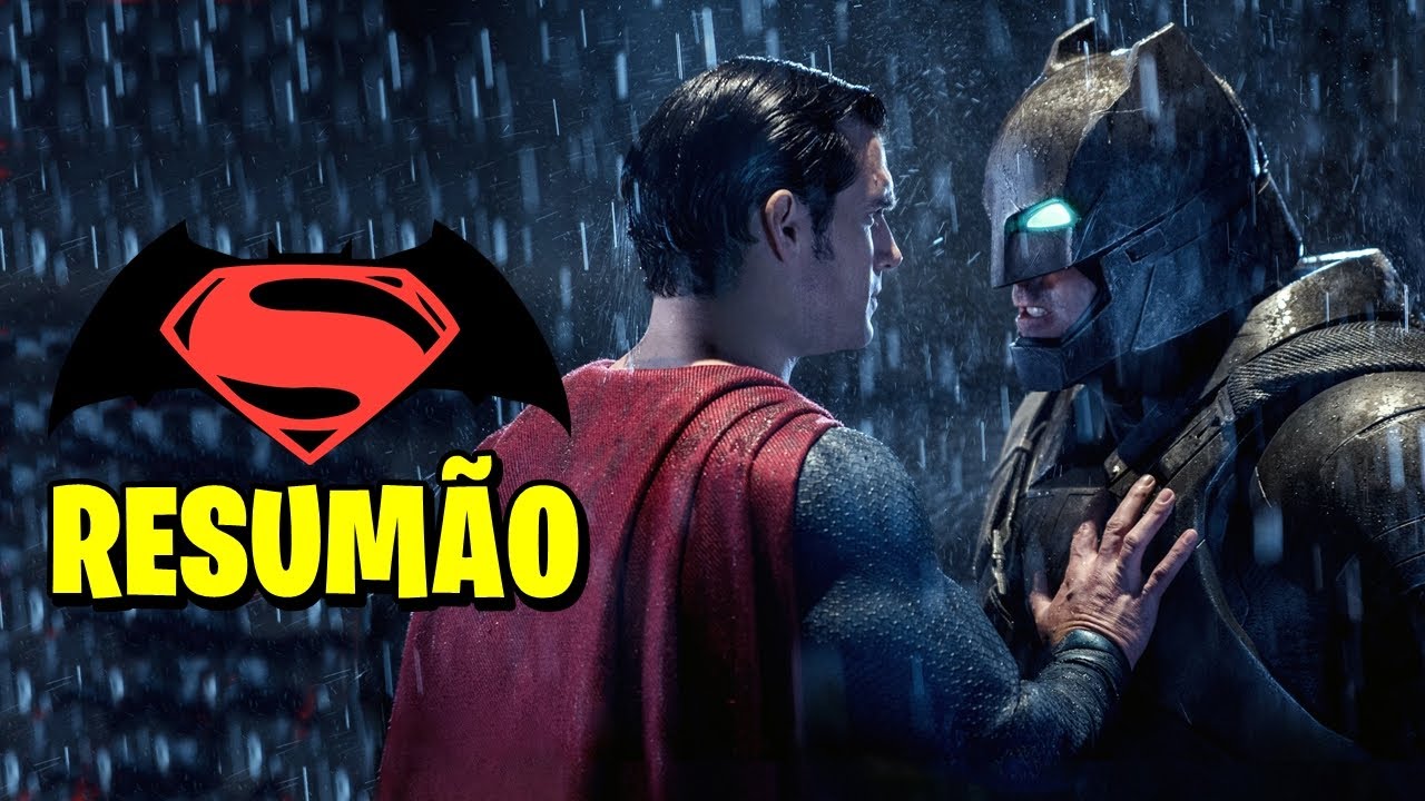 Batman VS Superman: A História em 1 Vídeo!