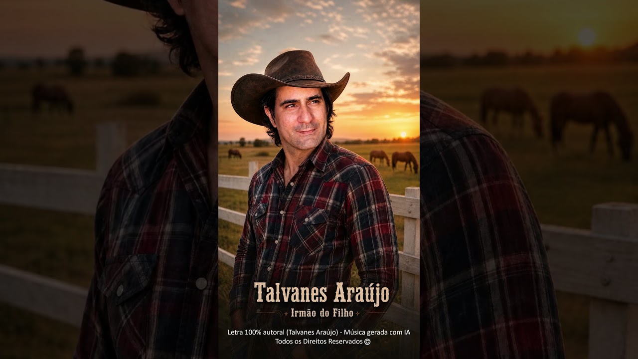 Talvanes Araújo - Irmão do Filho - Letra Autoral - Música Gerada com IA