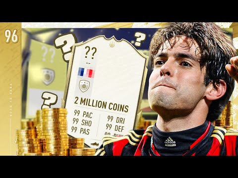 2 MILLION COIN ICON IN MY MID ICON PACK!! - FIFA 20 KAKA ROAD TO GLORY #96