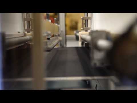 Brückenstanzmaschine mit Stanzband / Beam Cutting Machine with Cutting Belt