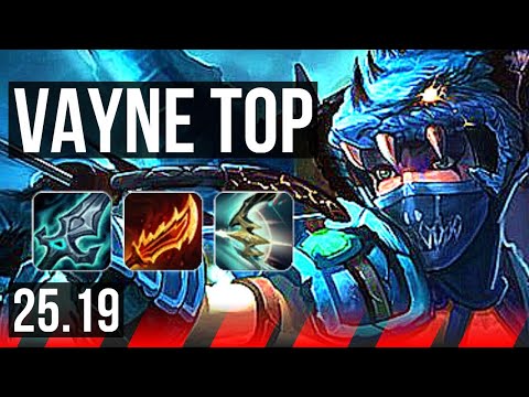 VAYNE vs IRELIA (TOP) | 7 solo kills, 50k DMG, Dominating | KR Master | 25.19