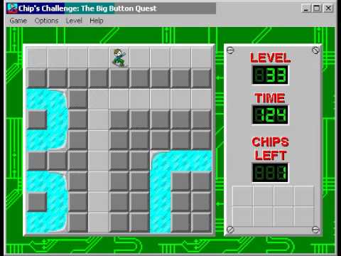 CCLP2 level 33 solution - 76 seconds