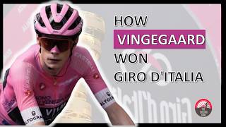 In che modo Jonas Vingegaard ha dominato il Giro d'Italia 2026
