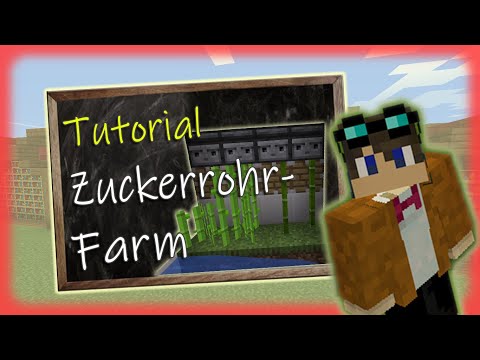 Redstone-Schule Folge 25 - Tutorial - Mini-Zuckerrohrfarm - Bambusfarm