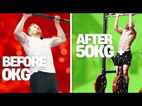 0 to 50kg Weighted Pull Up in just 3 Phases - Full Blueprint
