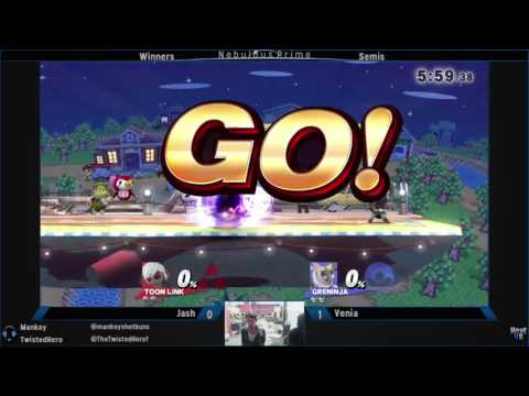 Nebulous Prime Sm4sh Singles #60: Winners - Semis: Jash vs. Venia