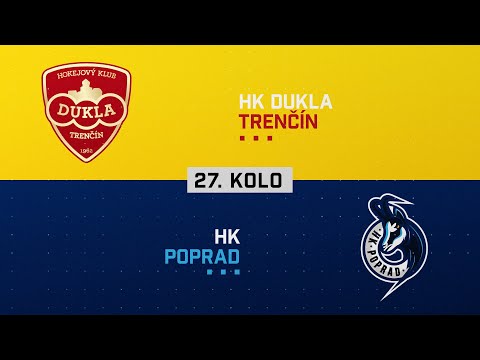 27.kolo Dukla Trenčín - HK Poprad HIGHLIGHTS