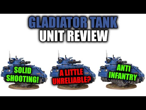 Gladiator Tank Review – Space Marine Firepower! │ Warhammer 40k 9th Edition