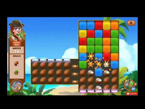 Lost Island Blast Adventure Level 894 NO BOOSTERS - A S GAMING