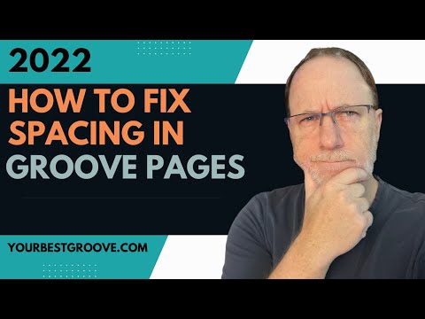 How to fix spacing in Groove columns [Groove Tutorial 2022]