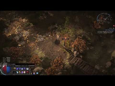 [Poe2 0.3~ Lv89› ›»»90 Lich] Foreseen Maelstrom Build, T15/14 Slow&Full Clear Mapping Fun