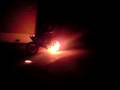 Moto En Feu