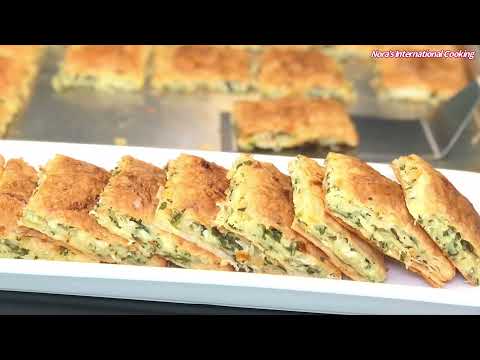 How to make Cheese Borek- Easy Cheese Borek recipe with phyllo dough- Crispy!