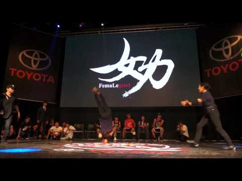 2016 BOTY Taiwan Bgirl 2 on 2 Battle Final TC bgirl vs Nishikasai Crew