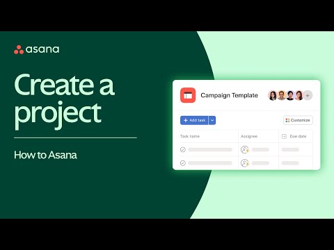 Asana Projects: Create a project like a pro