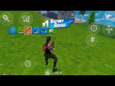 32 Kill Solo Squads - iPad mini 5 - Fortnite mobile (Gameplay)