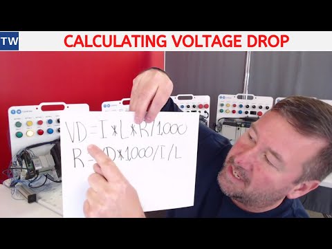 Calculating Voltage Drop to Size Wire