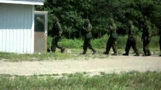 Gas Hut (Test 1/3) Meaford Summer 2010 BMQ Canadian Forces