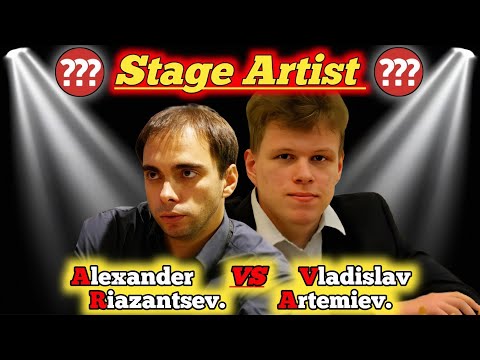 Vladislav Artemiev vs Alexander Riazantsev | World Blitz Championship | Stage Artist