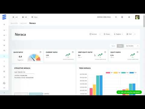 Fitur Statistik di Laporan Neraca
