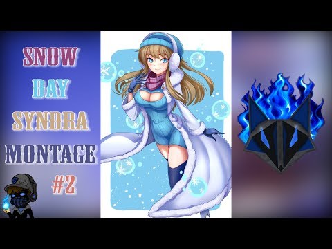 DarkuleFox - League of Legends - Snow Day Syndra Montage #2