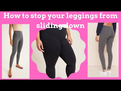 YouTube video about: How can I keep my leggings up when I'm moving around?