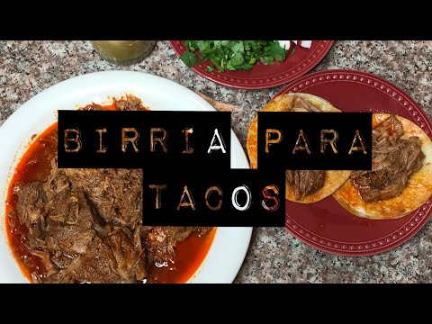RECETA DE BIRRIA PARA TACOS - Cocinemos Con Carolina