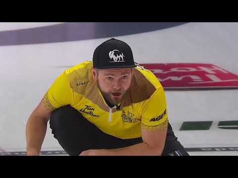 #AGITopShots - 2022 Tim Hortons Brier - March 10 - MB - Mike McEwen runback double