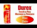 Durex Sensual Massage Play 2 In 1 Massage Gel And Personal Lubricant Water Based 6 76 Oz