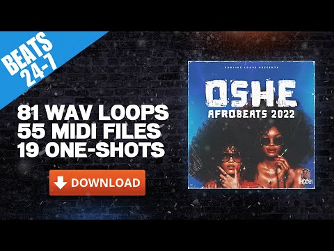 Royalty Free Afrobeat Samples / Dancehall Sample Pack "Oshe Afrobeats" (Dancehall Type Guitar Loops)