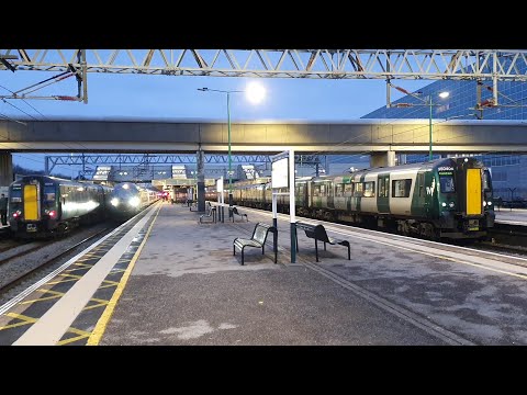 Rush Hour Trains at: Milton Keynes Central, WCML, 13/02/25
