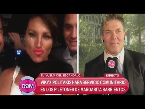 Vicky Xipolitakis hará servicio comunitario