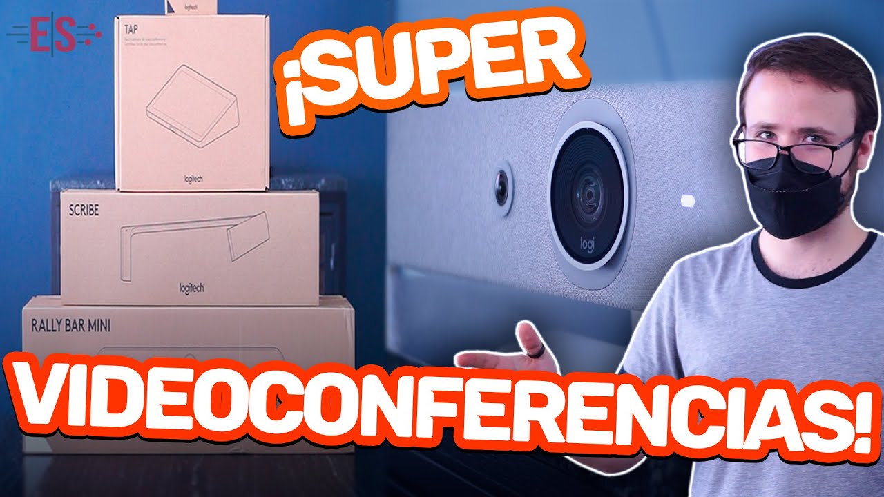 VIDEOCONFERENCIAS AVANZADAS CON @logitech - Rally Bar Mini - #ESimple