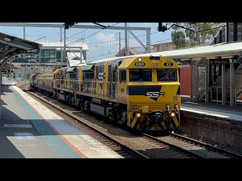 SSR101-SSR102 lead 8140 through Lidcombe NSW 28-1-2023