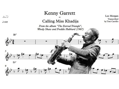 Kenny Garrett - Calling Miss Khadija (Solo transcription)