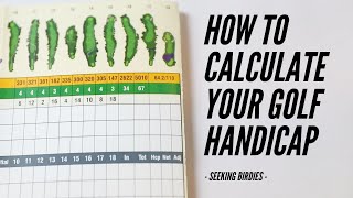 How To Calculate Your Handicap - Here