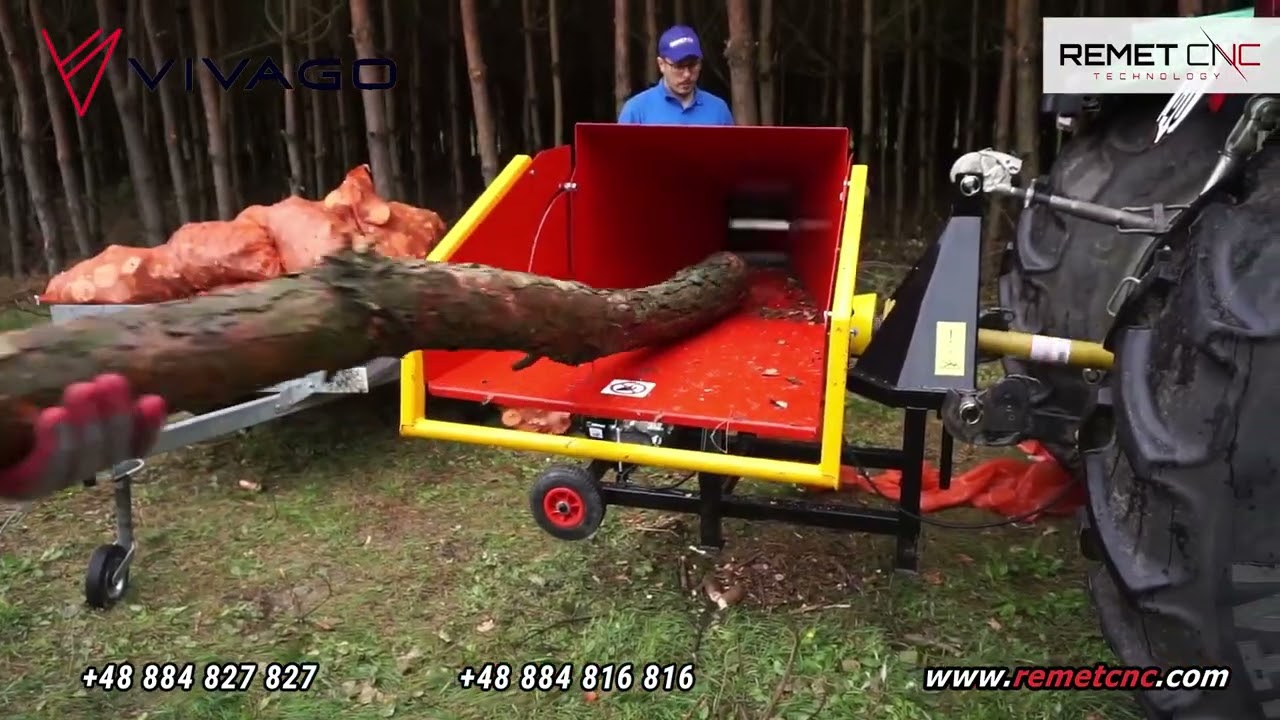 Ágdaraboló – benzinmotor + PTO – REMET RS-120