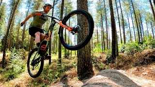 HOW TO JUMP A MOUNTAIN BIKE, BASIC AND ADVANCED TECHNIQUES!!!