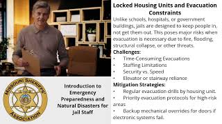 Part 3  Introduction to Emergency Preparedness and Natural Disasters for Jail Staff