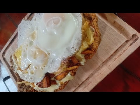 Cómo hacer milanesa a caballo paso a paso