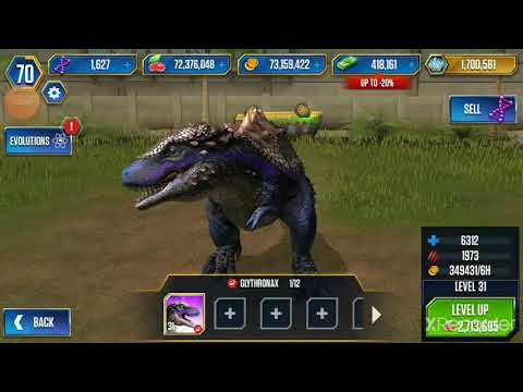 GLYTHRONAX MAX LEVEL 40 | Jurassic World The Game