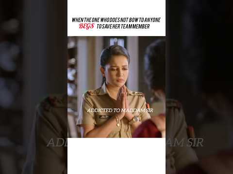 when she begs to save her team 💔❤️‍🔥 Haseena and karishma #maddamsir #viral #kdrama #selfrespect