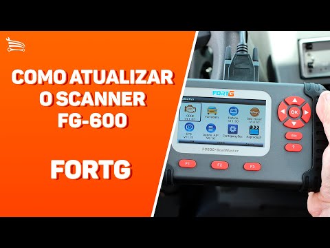 Scanner Leitor de Códigos de Falhas Função AF OBDII/EOBD CAN com 7 Funções FG600.ScanMaster - Video