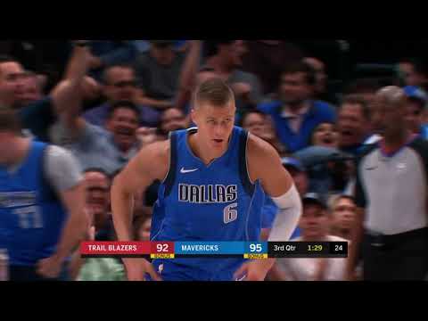 Kristaps Porzingis Full Play 10/27/19 Portland Trail Blazers vs Dallas Mavericks | Smart Highlights